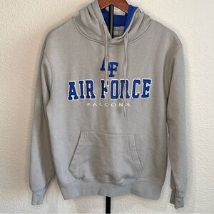 NCAA Air Force Falcons Colosseum Hoodie Pullover Sweatshirt Gray Men’s Size S